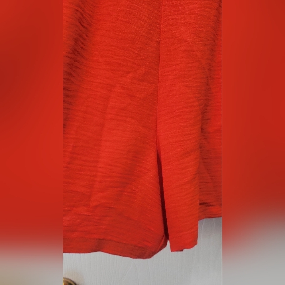 EMMA & MICHELE Sleeveless V-neck Coral Romper Size M EUC - Picture 5 of 7